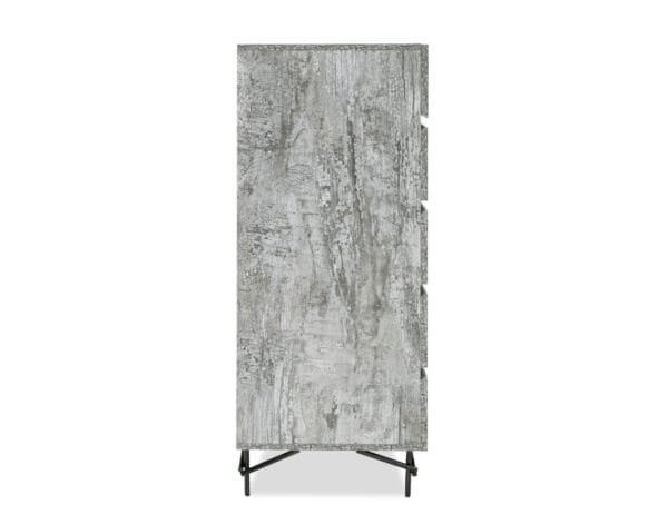 Nova Domus Aria - Italian Modern Multi Grey with texture Chest - Image 4