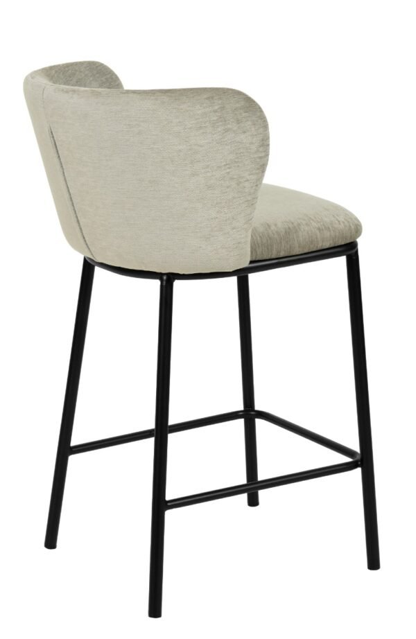 Modrest Bessie - Modern Grey Counter Stool Set of 2 - Image 4