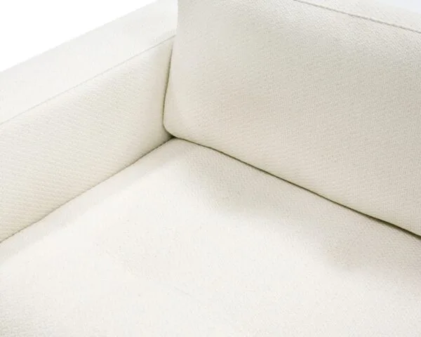Divani Casa Schmidt - Modern Off White Fabric Sofa - Image 4