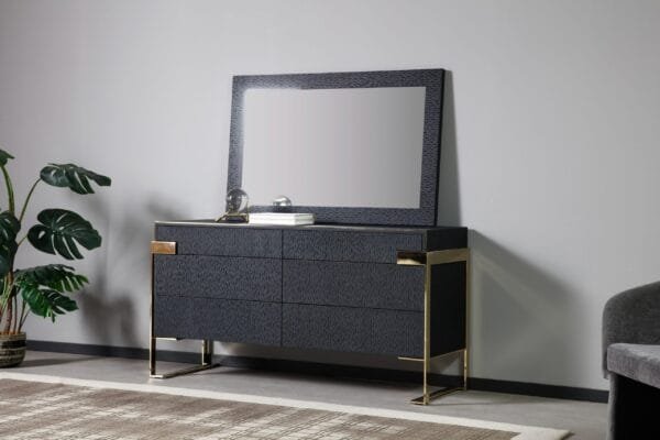 Modrest Rothsay - Modern Wenge Mirror - Image 2