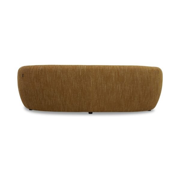 Divani Casa Norris - Modern Mustard Fabric Sofa - Image 3