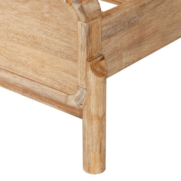 Modrest Mikala - Modern Natural Oak Bed - Image 4