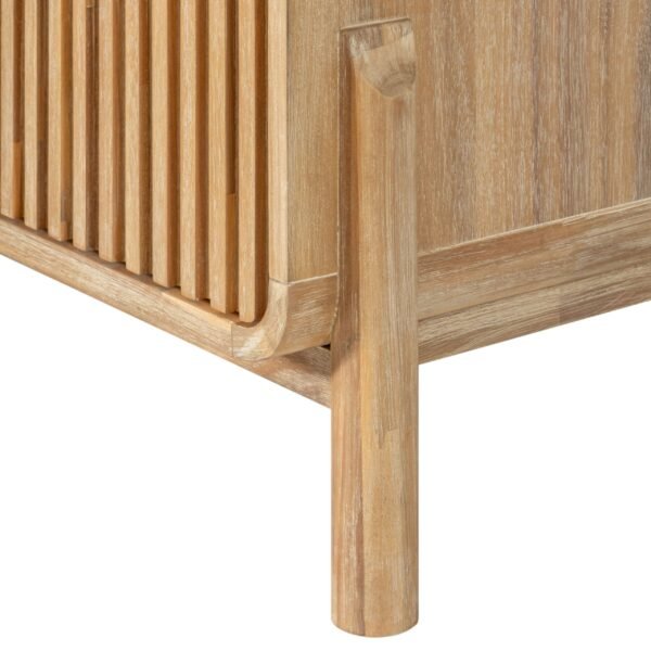 Modrest Mikala - Modern Natural Oak Nightstand - Image 3