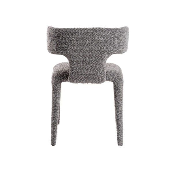 Modrest Saehee - Modern Grey Fabric Dining Chair - Image 5