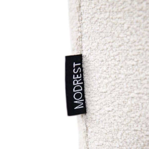 Modrest Byrne - Modern Off White Fabric Bed - Image 3