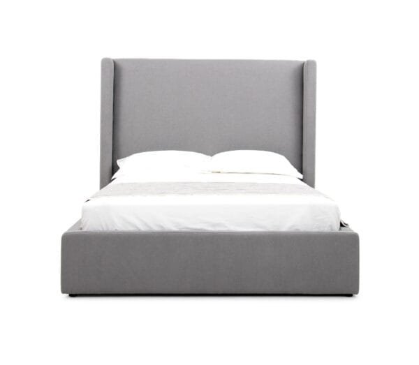 Modrest Byrne - Modern Grey Fabric Bed - Image 5