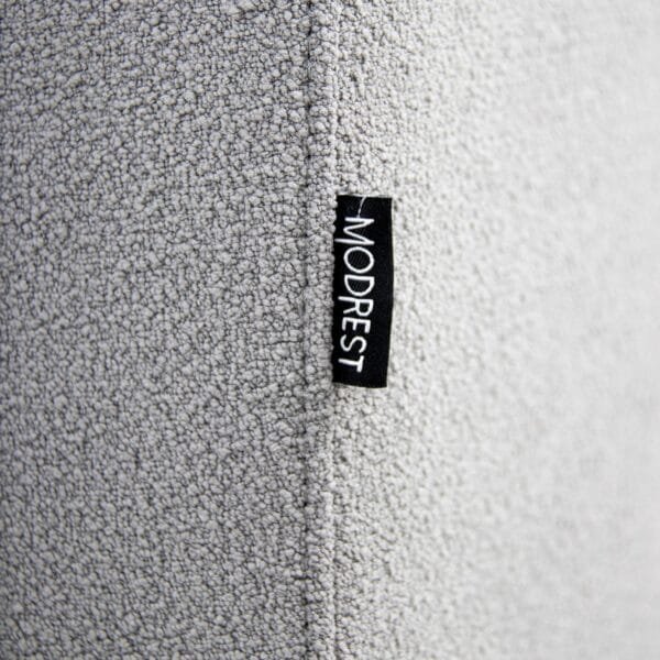 Modrest Byrne - Modern Grey Fabric Bed - Image 4