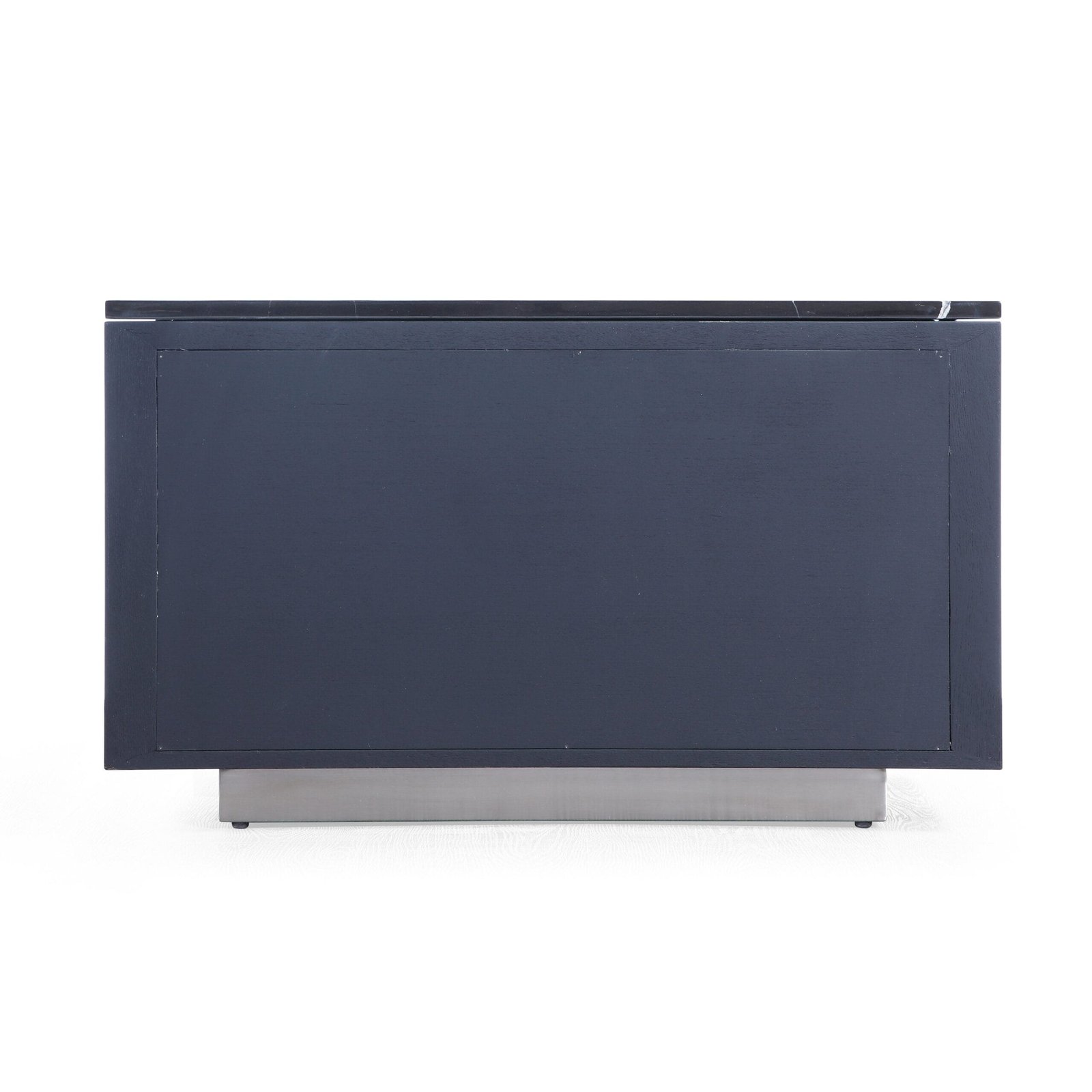 Modrest Concord - Modern Grey Velvet + Black Marble + Black Ash + Aluminum Bedroom Set 5 Modrest Concord - Modern Grey Velvet + Black Marble + Black Ash + Aluminum Bedroom Set - Image 5