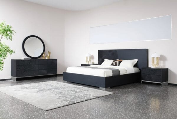 Lamod Cirque - Modern Black Ash Dresser - Image 2
