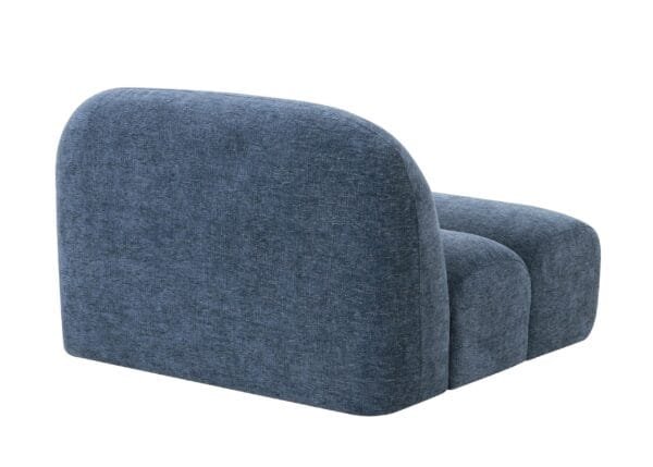 Divani Casa Forman - Modern Blue Fabric Modular Sectional Sofa - Image 4