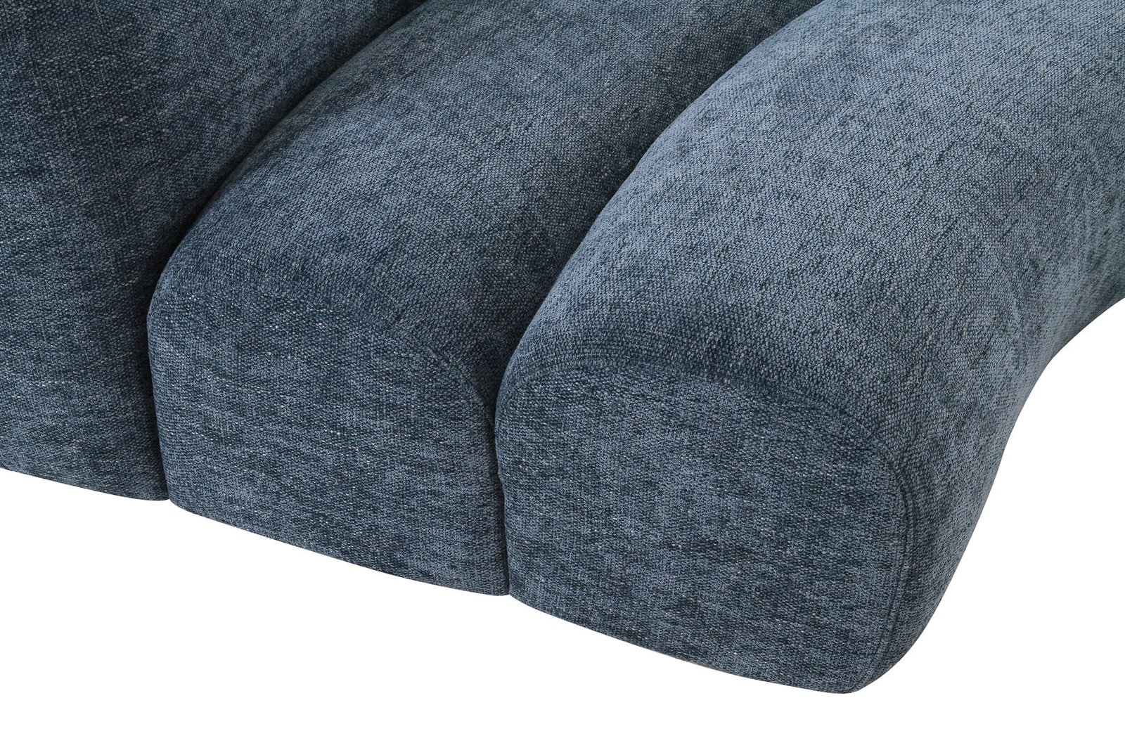 Divani Casa Forman - Modern Blue Fabric Modular Corner Sectional Seat 4 Divani Casa Forman - Modern Blue Fabric Modular Corner Sectional Seat - Image 4