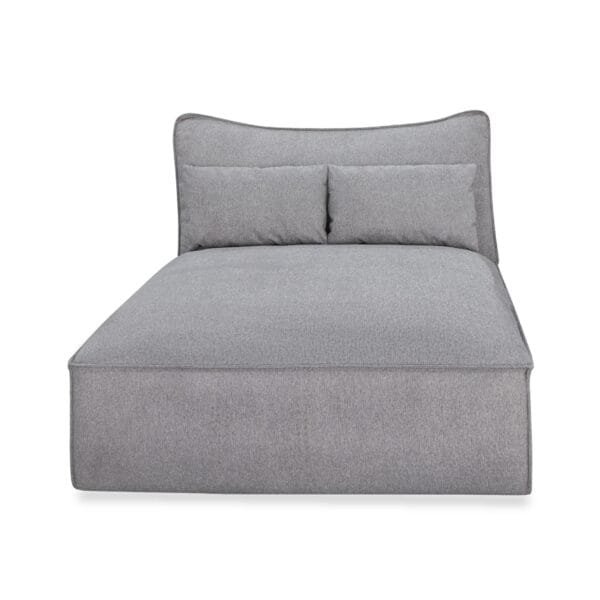 Divani Casa Racine - Modern Grey Fabric Modular Sectional Sofa - Image 2
