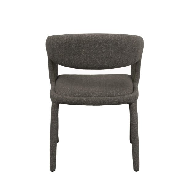 Modrest Faerron - Modern Grey Fabric Dining Chair - Image 2