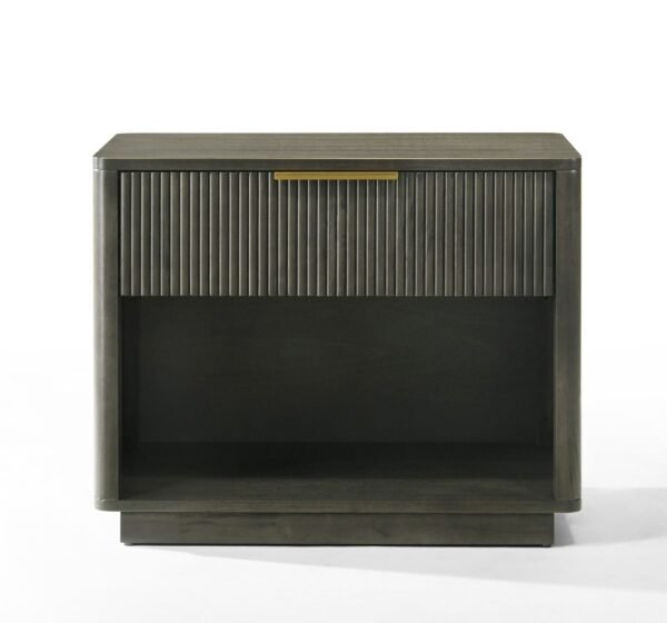 Nova Domus Santa Monica - Modern Grey Wash Nightstand - Image 4
