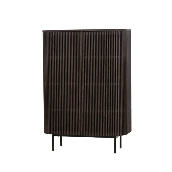 Modrest Clifton - Modern Smoked Ash Tall Buffet