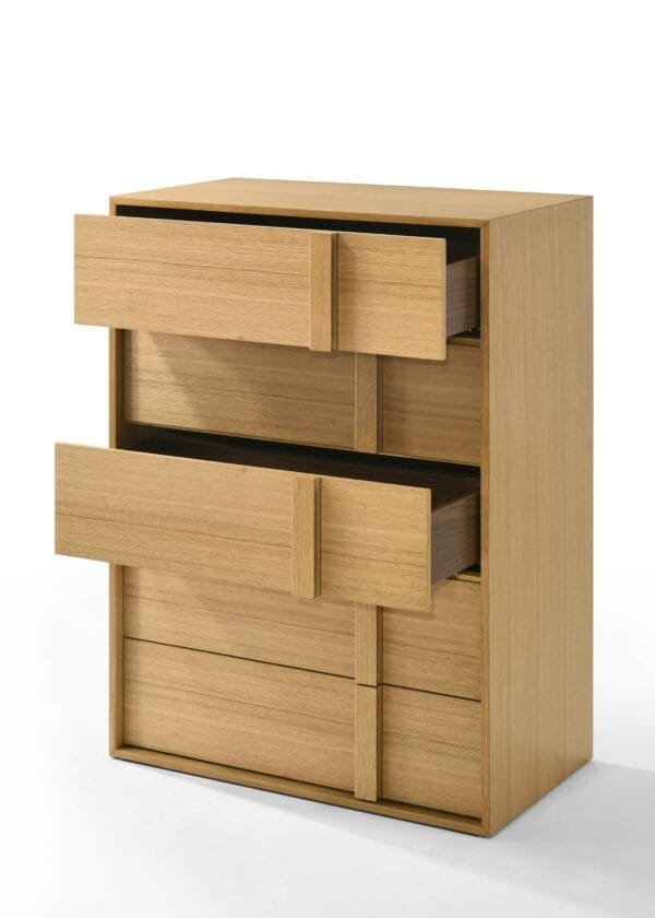 Nova Domus Berlin - Modern Natural Oak Chest - Image 2
