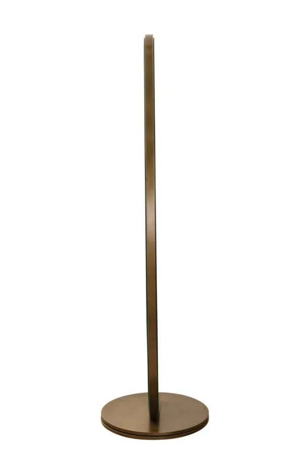 Modrest Esteem - Modern Antique Brass Freestanding Mirror - Image 3