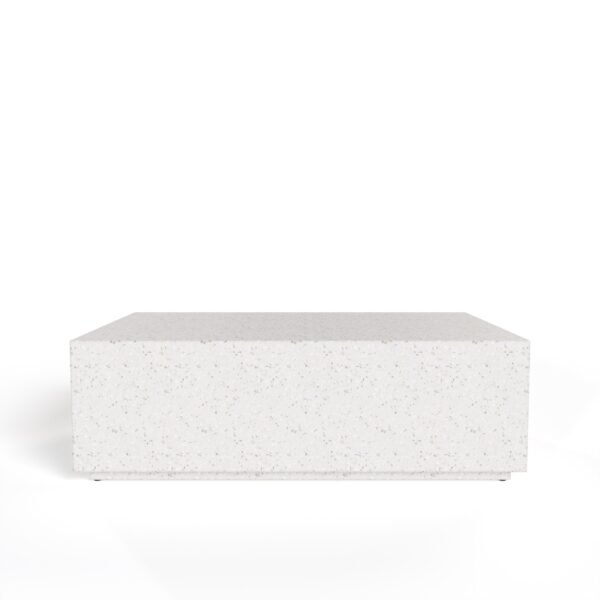 Modrest Fresno - Modern Terrazzo Concrete Coffee Table - Image 2