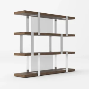 Bookshelf: Functional Storage and Stylish Organization for Modern Interiors 4 Shelf Unit