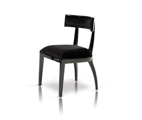 Alek - Modern Black Dining Chair (Set of 2) - Image 2