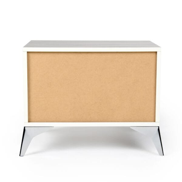 Nova Domus Alexa Italian Modern Grey Nightstand - Image 5