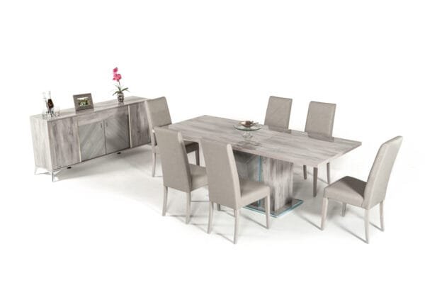 Nova Domus Alexa Italian Modern Grey Buffet - Image 2