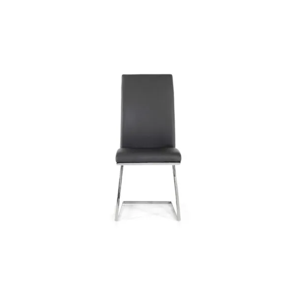 Angora - Modern Grey Dining Chair (Set of 2) - Image 2