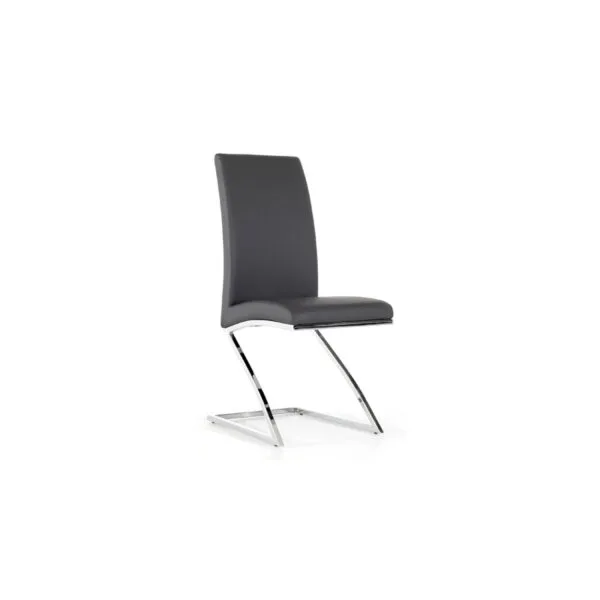 Angora - Modern Grey Dining Chair (Set of 2) - Image 3