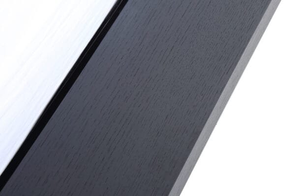 Queen Modrest Opal Modern Wenge & Grey Platform Bed - Image 4