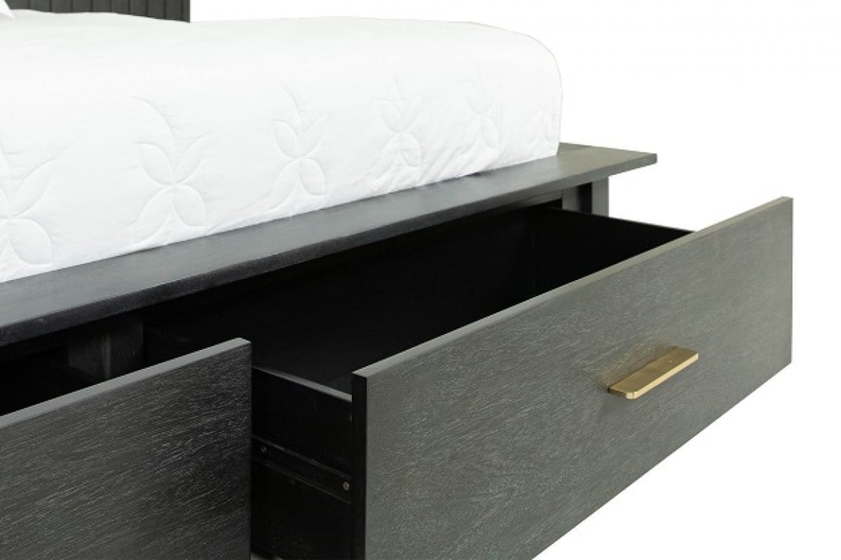 Modrest Manchester- Contemporary Dark Grey Bedroom Set 4 Modrest Manchester- Contemporary Dark Grey Bedroom Set - Image 4