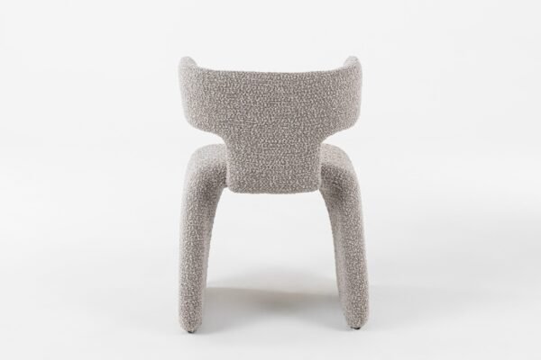 Modrest Bergman - Modern Off-White Fabric Dining Chair - Image 3