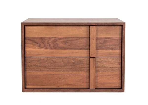 Nova Domus Berlin - Modern Walnut Nightstand - Image 5