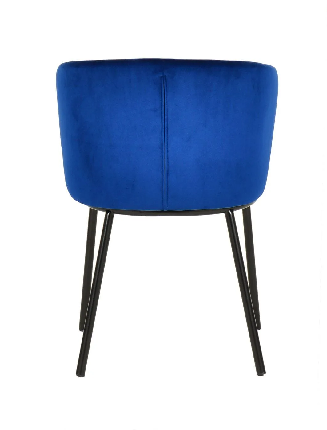 Modrest Bessie - Modern Blue Velvet Dining Chair (Set of 2) - Image 5