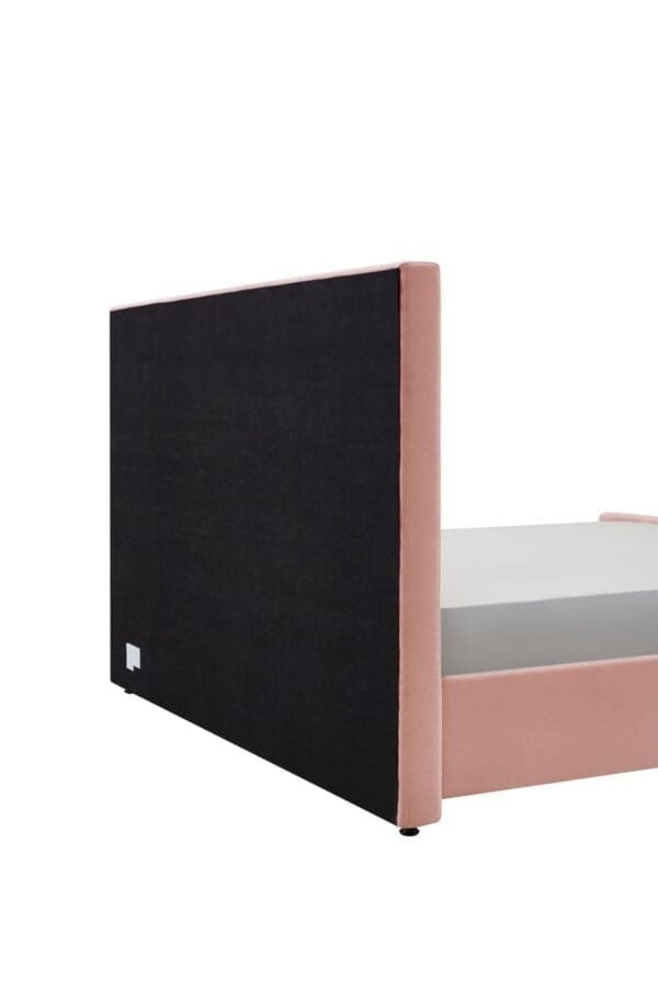 Eastern King Modrest Beverly - Modern Mauve Velvet Bed - Image 2