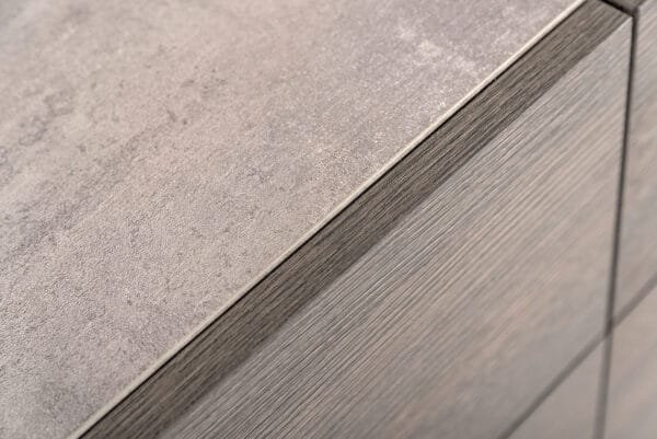 Nova Domus Bronx Italian Modern Faux Concrete & Grey Chest - Image 2
