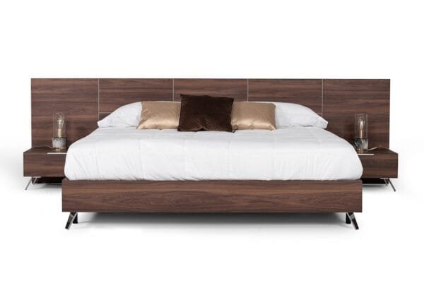 Nova Domus Brooklyn - Italian Modern Walnut Bed - Image 3