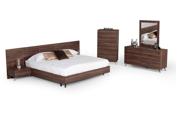 Nova Domus Brooklyn Italian Modern Walnut Chest - Image 2