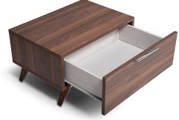 Nova Domus Brooklyn Italian Modern Walnut Nightstand - Image 2