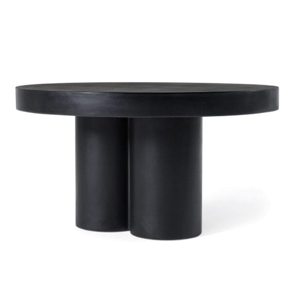 Modrest Bruni - Modern Black Concrete Coffee Table - Image 3