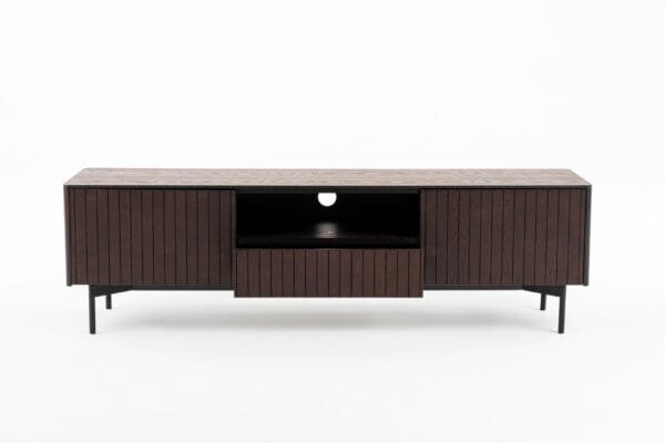 Modrest Calhoun - Modern Smoked Ash TV Stand - Image 2