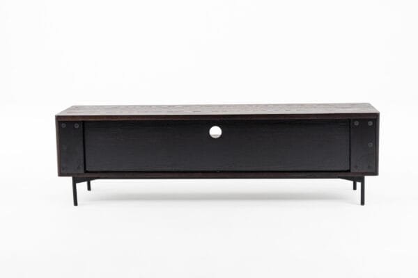 Modrest Calhoun - Modern Smoked Ash TV Stand - Image 4