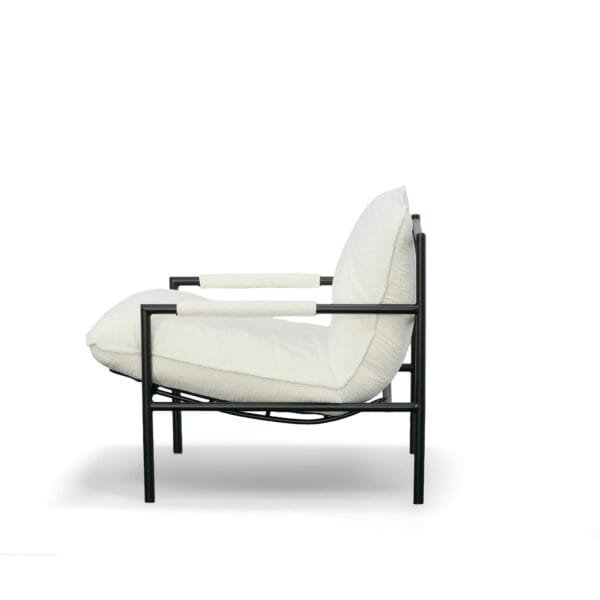 Modrest Calumet - Modern White Accent Chair - Image 2