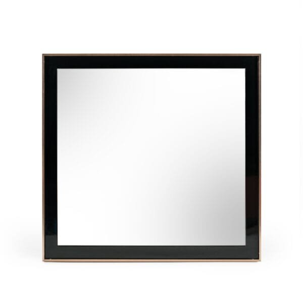 Nova Domus Cartier Modern Black & Rosegold Mirror
