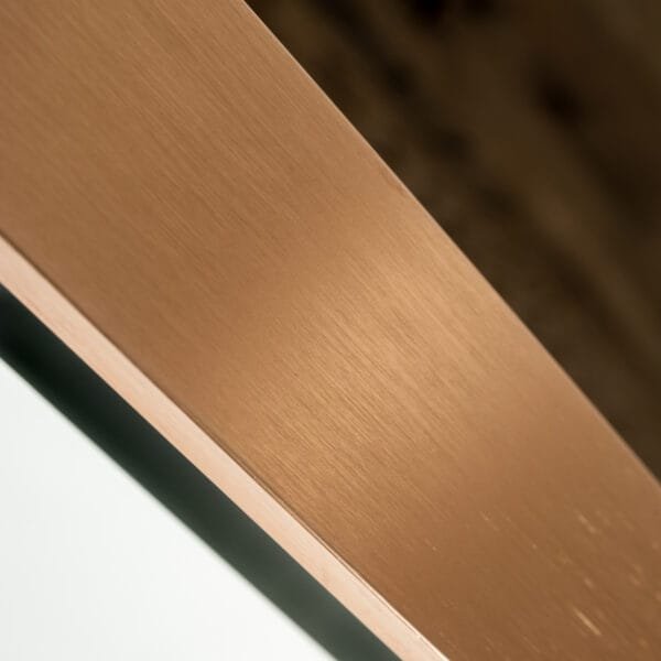 Nova Domus Cartier Modern Black & Rosegold Mirror - Image 2