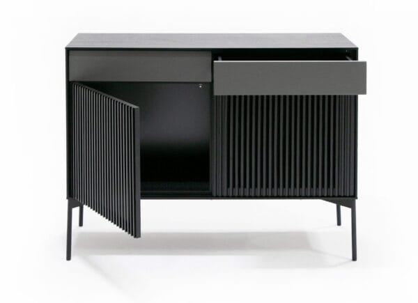 Modrest - Casper Modern Mid Century Black Oak Buffet - Image 5