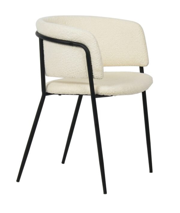 Modrest Chilton - Modern Off White Dining Chair Set of 2 - Image 2