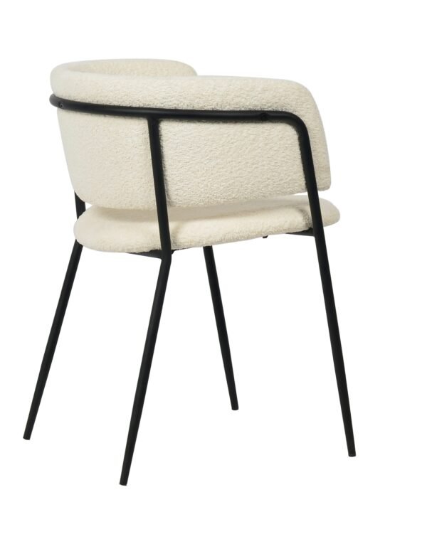 Modrest Chilton - Modern Off White Dining Chair Set of 2 - Image 4