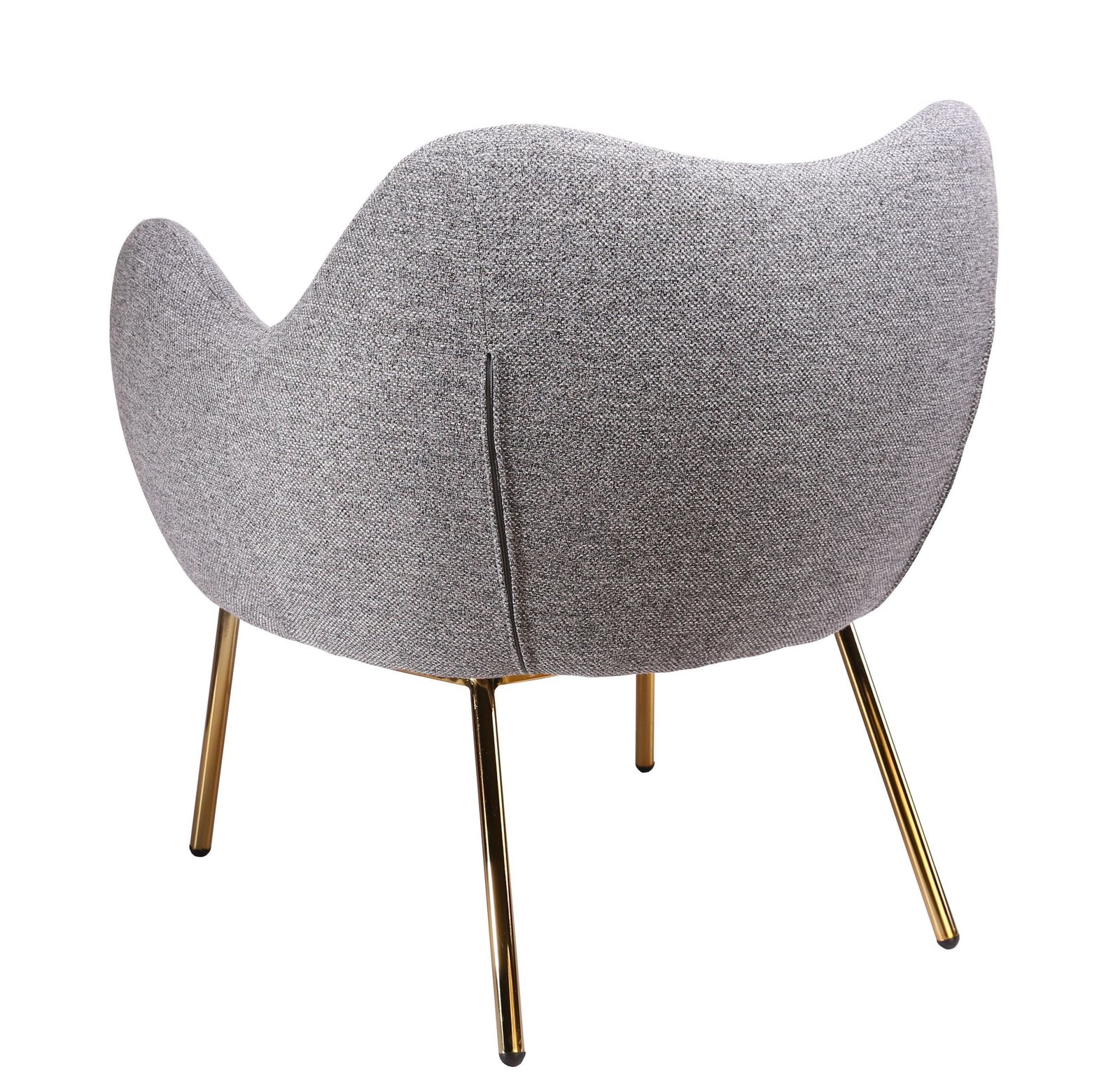Modrest Cicero - Modern Grey Accent Chair 2 Modrest Cicero - Modern Grey Accent Chair - Image 2