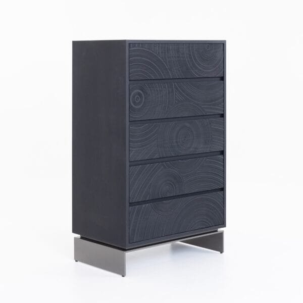Lamod Cirque - Modern Black Ash Chest - Image 4