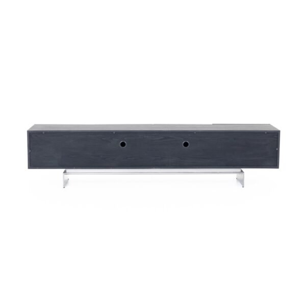 Lamod Cirque - Modern Black Ash TV Stand - Image 4